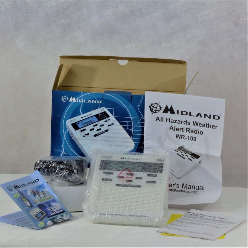 Midland Weather Alert Radio WR-100